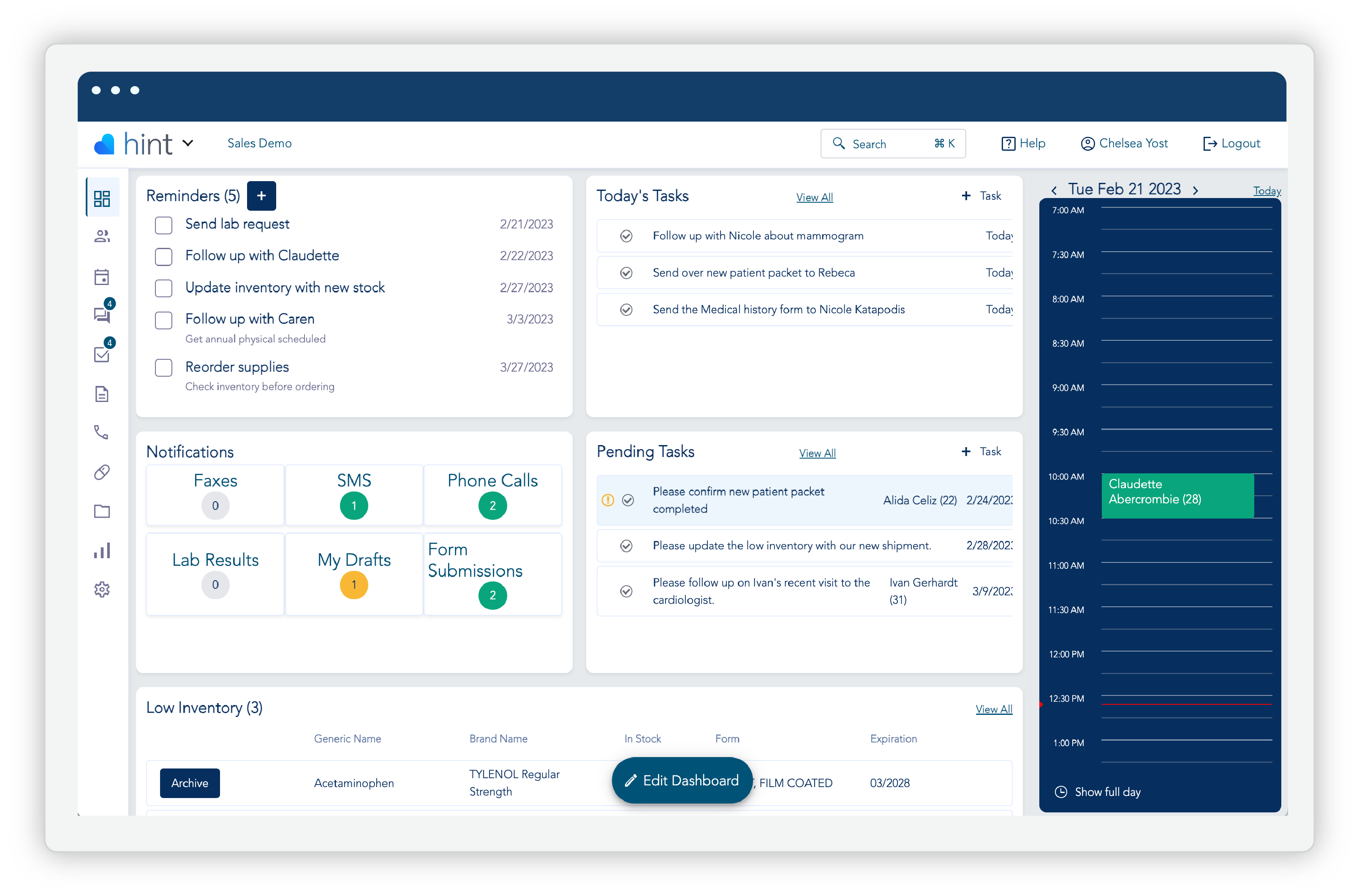 All-in-one Dashboard